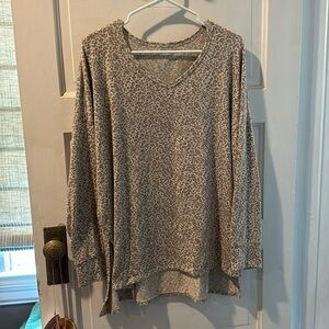 Cheetah Print American Eagle Long Sleeve